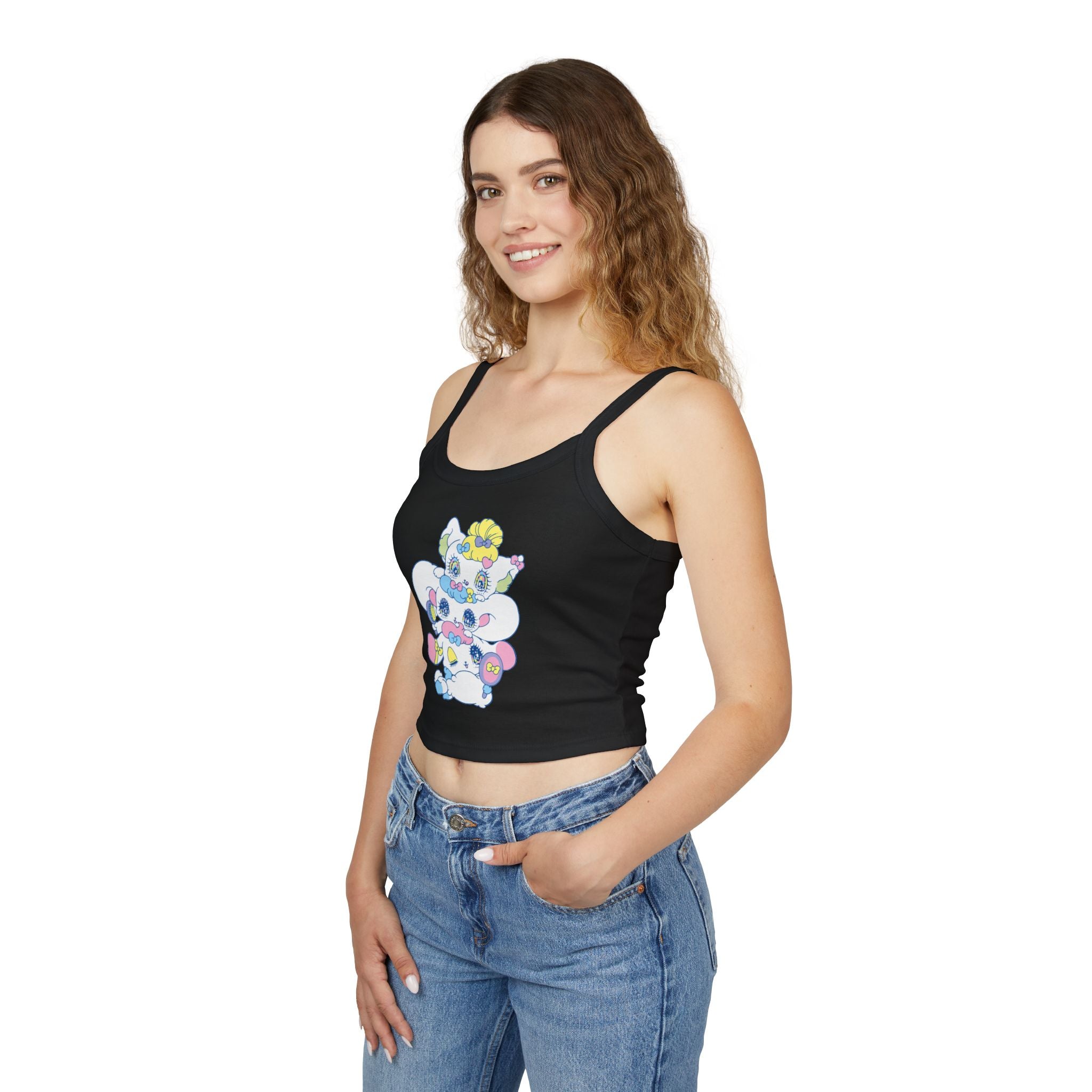Pero Pero Spaghetti Strap Tank Top